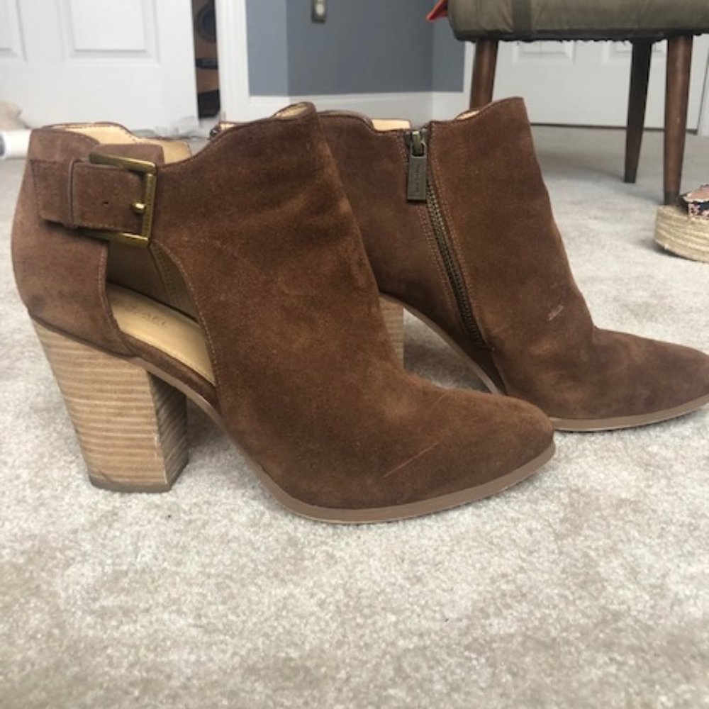Michael Kors Brown Suede Shoes